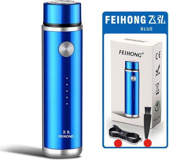 Compacte reispartner: mini USB-scheerapparaat voor mannen