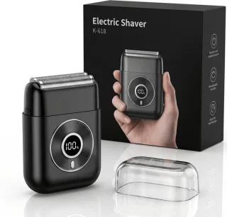 Mini elektrisch scheerapparaat voor heren