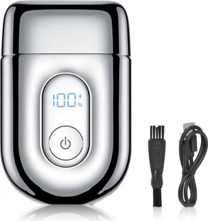 Mini elektrisch scheerapparaat voor heren