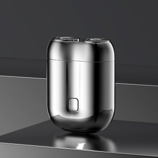 De Mini elektrisch scheerapparaat - zilver in één oogopslag