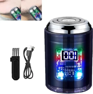 Mini elektrisch scheerapparaat - zwart