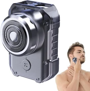 Mini elektrisch scheerapparaat zwart