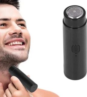 Mini elektrisch scheerapparaat zwart