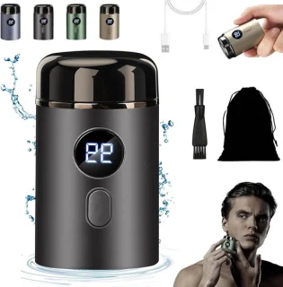 Mini elektrische scheerapparaat - draagbare shaver voor glad scheren