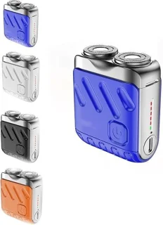 Mini magnetisch scheerapparaat blauw