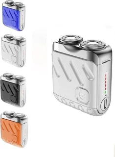 Mini magnetisch scheerapparaat voor mannen, wit