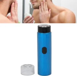 Mini reisscheerapparaat elektrisch blauw