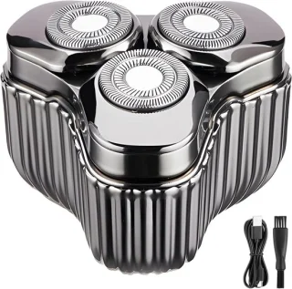 Mini reisscheerapparaat - zilver