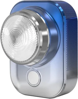 Mini scheerapparaat blauw