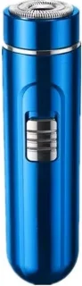 Mini Scheerapparaat Blauw - Usb Oplaadbare Trimmer voor Gezicht en Lichaam