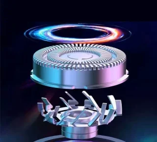 Mini Scheerapparaat Blauw - Usb Oplaadbare Trimmer voor Gezicht en Lichaam