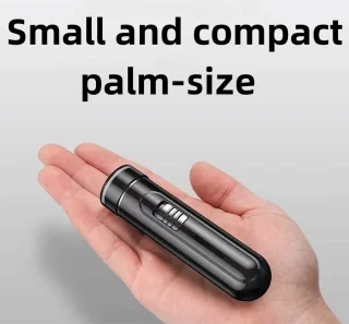 Mini Scheerapparaat Blauw - Usb Oplaadbare Trimmer voor Gezicht en Lichaam