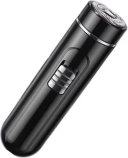 Mini Scheerapparaat USB Oplaadbaar Zwart Voor Gezicht en Lichaam