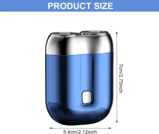 Mini-scheerapparaat voor heren - Blauw