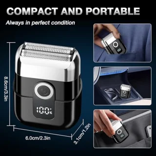 Mini scheerapparaat voor heren