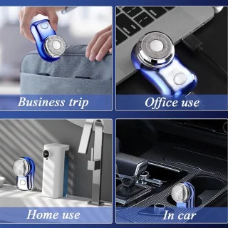 Mini Shave Travel Shaver - Elektrisch Scheerapparaat voor Mannen