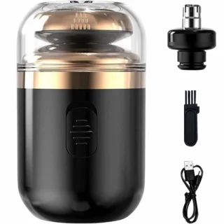 Mini Smart Elektrisch Scheerapparaat en Neushaartrimmer
