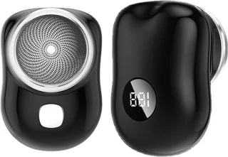 Mini USB-shaver - zwart