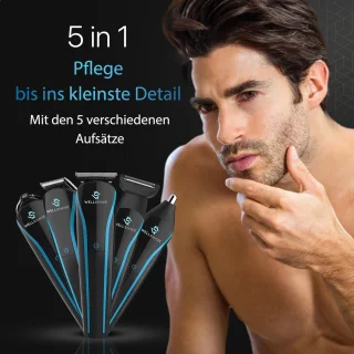 MKSS® Bodygroomer Zwart - Scheerapparaat & Baardtrimmer Heren
