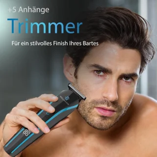 MKSS® Bodygroomer Zwart - Scheerapparaat & Baardtrimmer Heren
