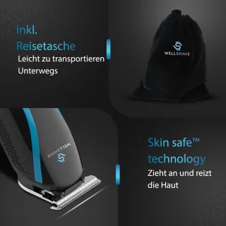 MKSS® Bodygroomer Zwart - Scheerapparaat & Baardtrimmer Heren