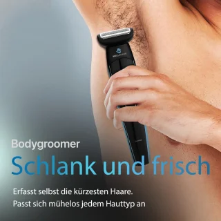 MKSS® Bodygroomer Zwart - Scheerapparaat & Baardtrimmer Heren