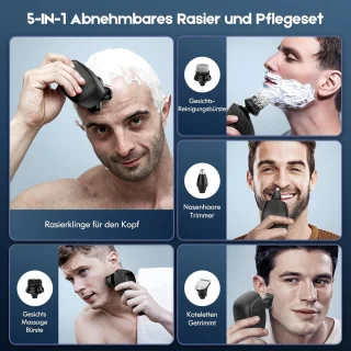 Mrs. Jones Elektrisch Scheerapparaat Zwart