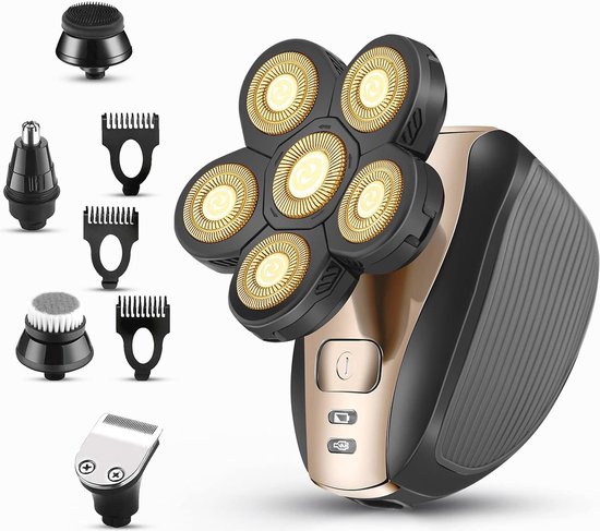 Multifunctioneel 5-in-1 Elektrisch Scheerapparaat Draadloos USB