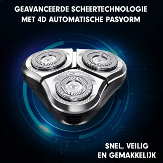 Multifunctioneel Draadloos Scheerapparaat & Trimmer voor Mannen