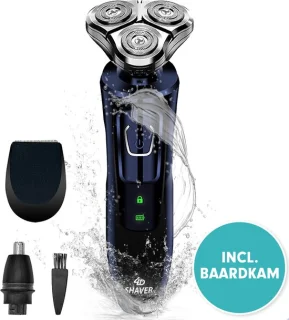 Multifunctioneel Draadloos Scheerapparaat & Trimmer voor Mannen