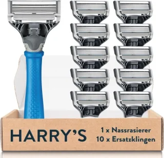 Nat scheerapparaat voor mannen