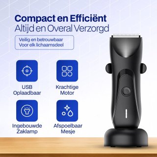 Nexlo Bodygroomer Scheerapparaat en Trimmer voor Mannen en Vrouwen