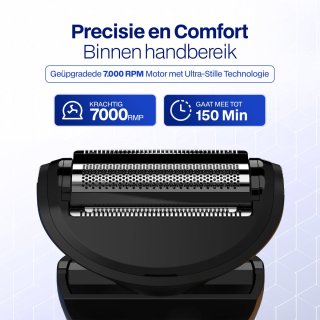 Nexlo Bodygroomer Scheerapparaat en Trimmer voor Mannen en Vrouwen