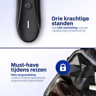 Nexlo Bodygroomer Scheerapparaat en Trimmer voor Mannen en Vrouwen