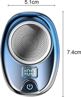 Nieuwe Mini Elektrisch Scheerapparaat USB Oplaadbaar Zakformaat
