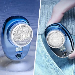 Nieuwe Mini Elektrisch Scheerapparaat USB Oplaadbaar Zakformaat