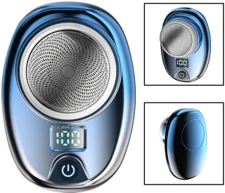 Nieuwe Mini Elektrisch Scheerapparaat USB Oplaadbaar Zakformaat