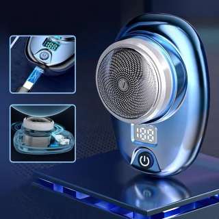 Nieuwe Mini Elektrisch Scheerapparaat USB Oplaadbaar Zakformaat