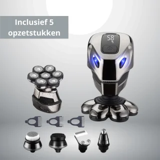 Novani 7D 6-in-1 Elektrisch Scheerapparaat