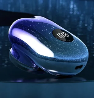 NovaShave Mini Elektrisch Scheerapparaat (Blauw)