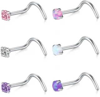 NTHProducts Neusstud Neuspiercing - Kunstopaal