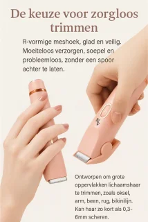 Nuvado 2-in-1 Elektrische Bikinitrimmer