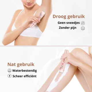 Nuvado 2-in-1 Elektrische Bikinitrimmer