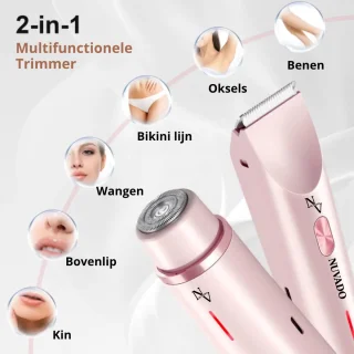 Nuvado 2-in-1 Elektrische Bikinitrimmer