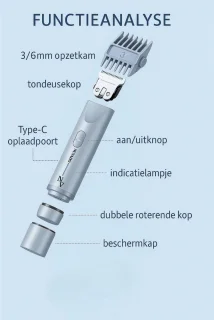 Nuvado Elektrische Bikinitrimmer