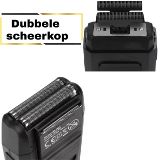 Nuvado Foil Shaver Dubbel - Elektrisch Scheerapparaat