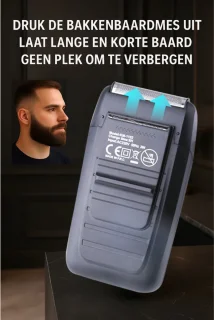 Nuvado Foil Shaver Dubbel - Elektrisch Scheerapparaat