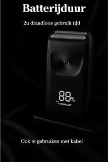 Nuvado Foil Shaver Dubbel - Elektrische shaver
