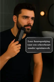 Nuvado Hoofdtondeuse - Zwart