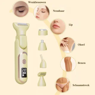 Nuvado LadyGroomer Oplaadbare Ladyshaver